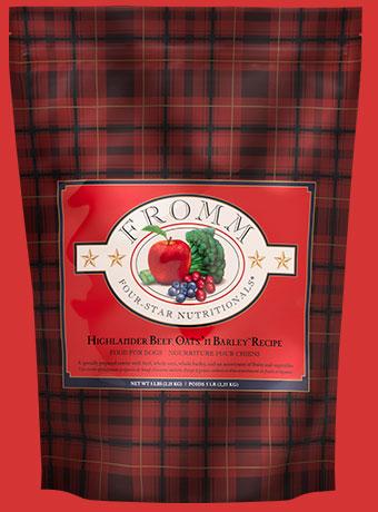 Nourriture Fromm Four Star chien Boeuf Highlander Discount