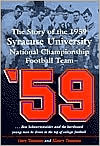 59: The Story of the 1959 Syracuse University National Championship Football Team Fashion