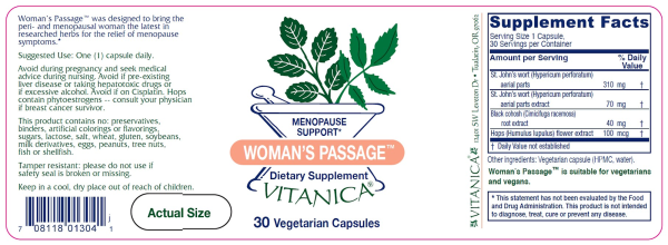 Woman s Passage 30 vcaps For Cheap